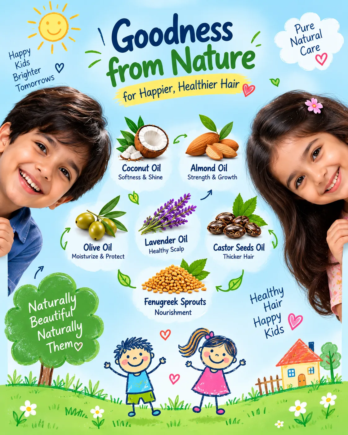 IntelliKIDS | Premium Kids Herbal Hair Oil